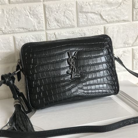 ysl crocodile crossbody